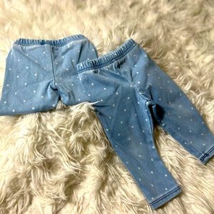 12 mo polka dot pants